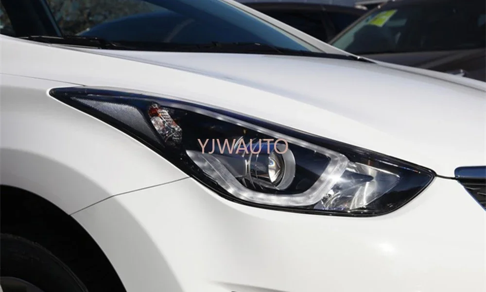 For Hyundai Elantra 2012 2013 2014 2015 2016 Headlamp Cover Car Headlight Lens Glass Replacement Auto Shell