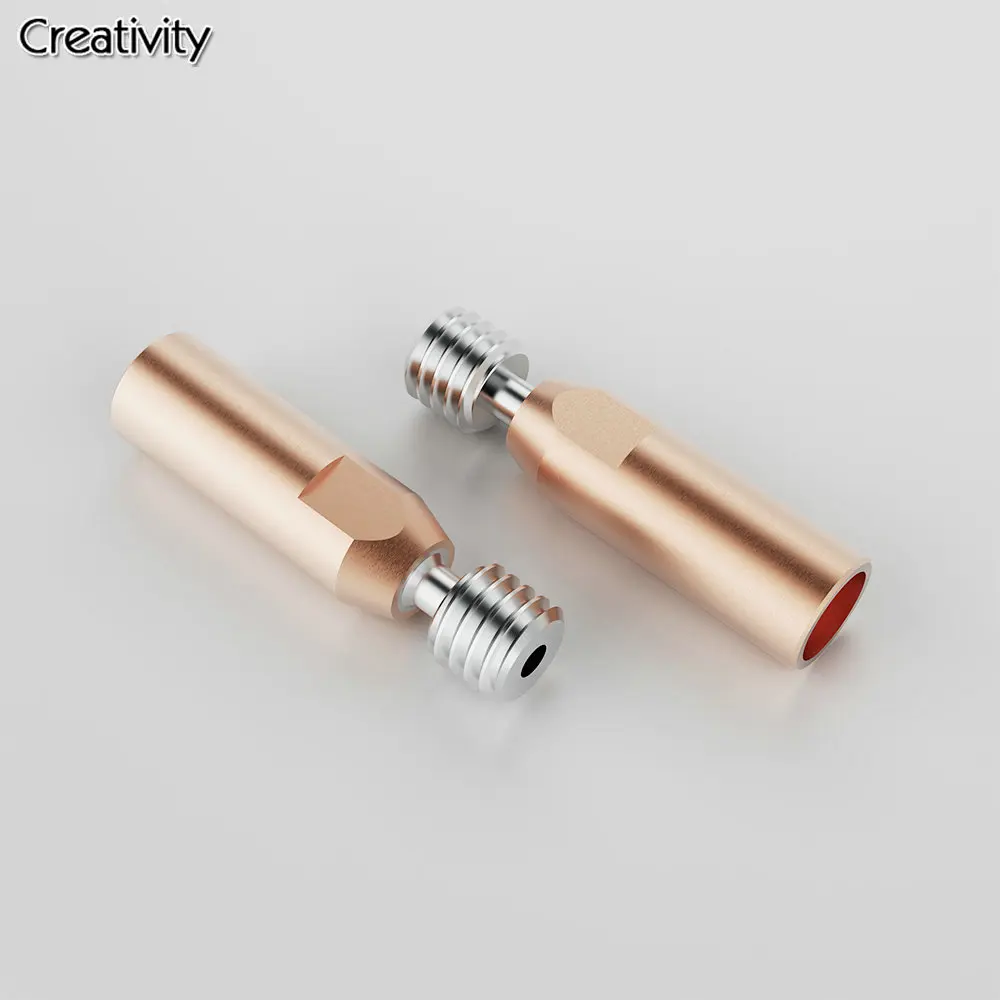 Creativity CR10 Titanium Alloy Throat Ender3 Heat Break Throat Long Distance Bowden Tube Through V6 Extrusion For Ender 3 CR10S