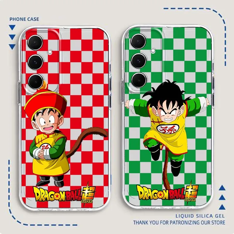 

Son Gohan‌ Cute Catroon Phone Case For Samsung Galaxy Note 20 10 F12 M23 F23 M14 F15 M54 M55 Ultra Plus 5G TPU Transparent