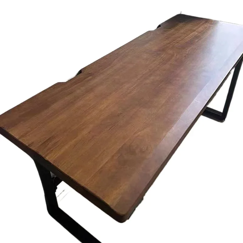 

Solid wood double computer des k desktop home e-sports table simple bedroom d esk workbench