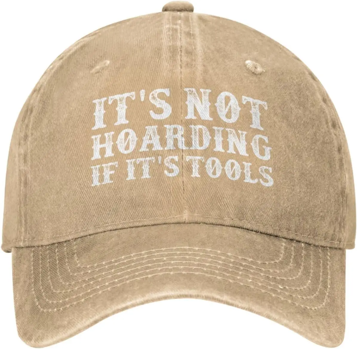 It's Not Hoarding If It's Tools Hat for Women Dad Hat Trendy Hat