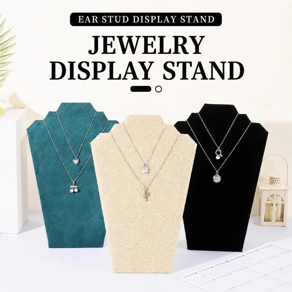 New Velvet Jewelry Display Stand Black Irregular Shape Storage Rack Home Organizing Shelf Ornaments Storage