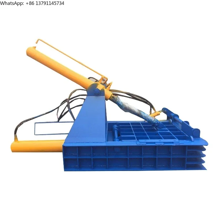 Hydraulic Scrap Iron/Cans Press Metal Chip Packing Scrap Metal Baler Machine Metal Briquetting Machine customized