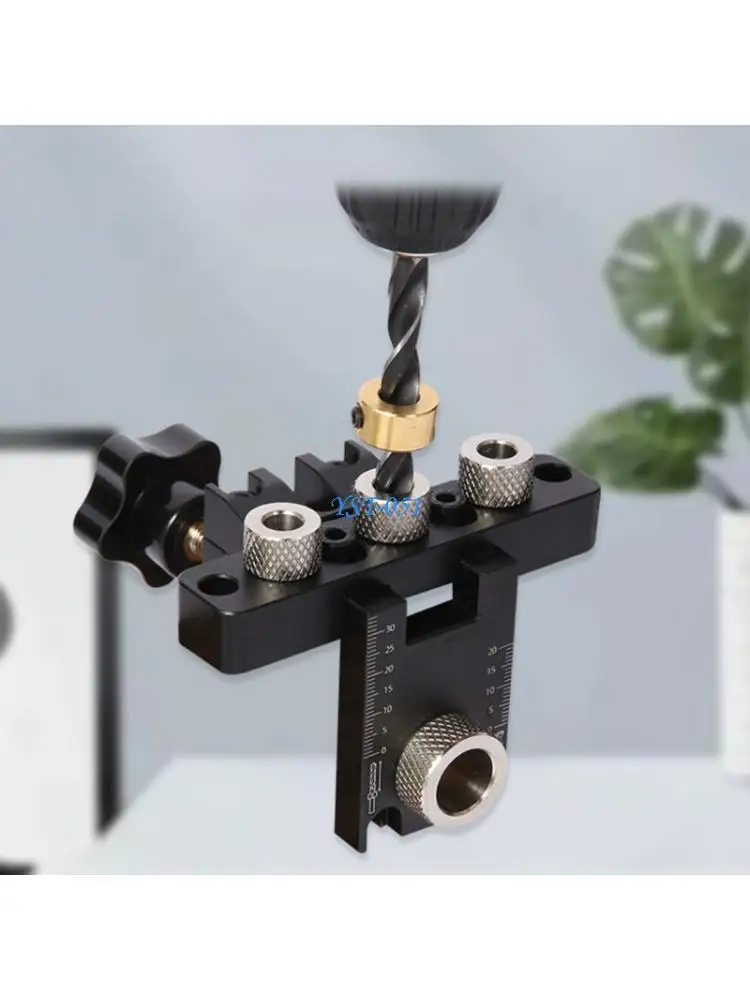 

E15A Knurled Handling Drill Bushings 8 Assorted Size Rustproof Metal Construction