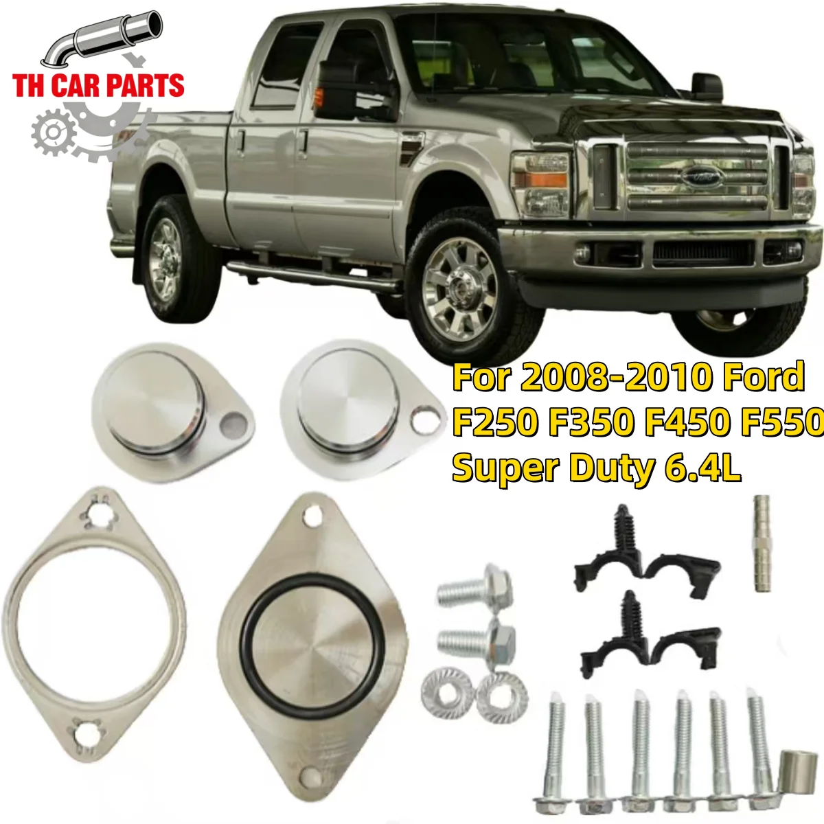 

Комплект охлаждения EGR для Ford F250 F350 F450 F550 2008-2010 гг. Super Duty 6,4 л Powerstroke Diesel Turbo Система охлаждения клапана EGR