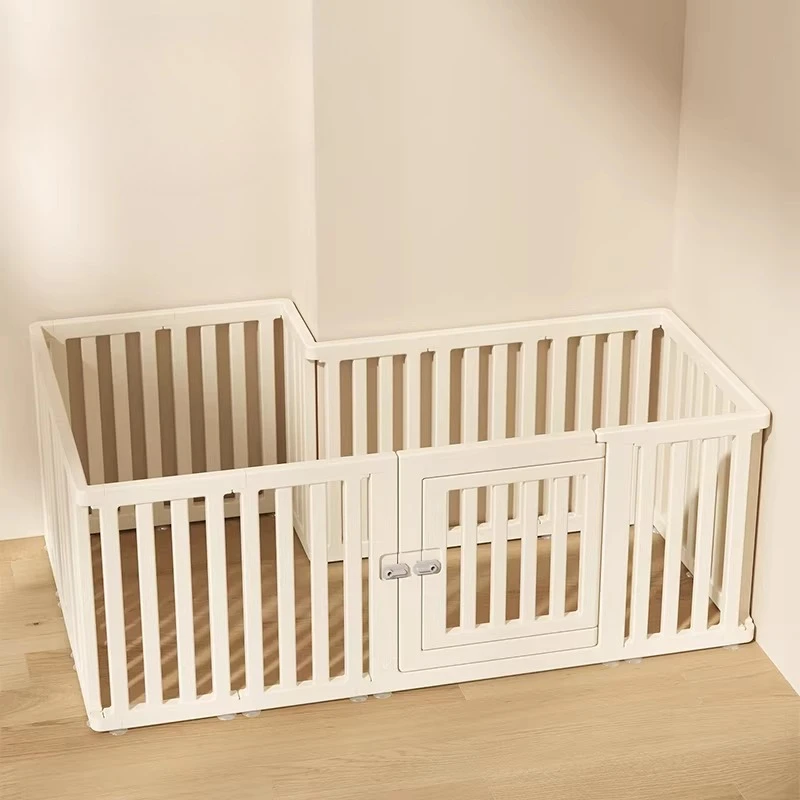 

Acrylic Outdoor Dog Fence Equipment Plastic Kennel Supplies Barrier Dog Fence Extendable Playpen Rejas Para Mascotas Home Decor