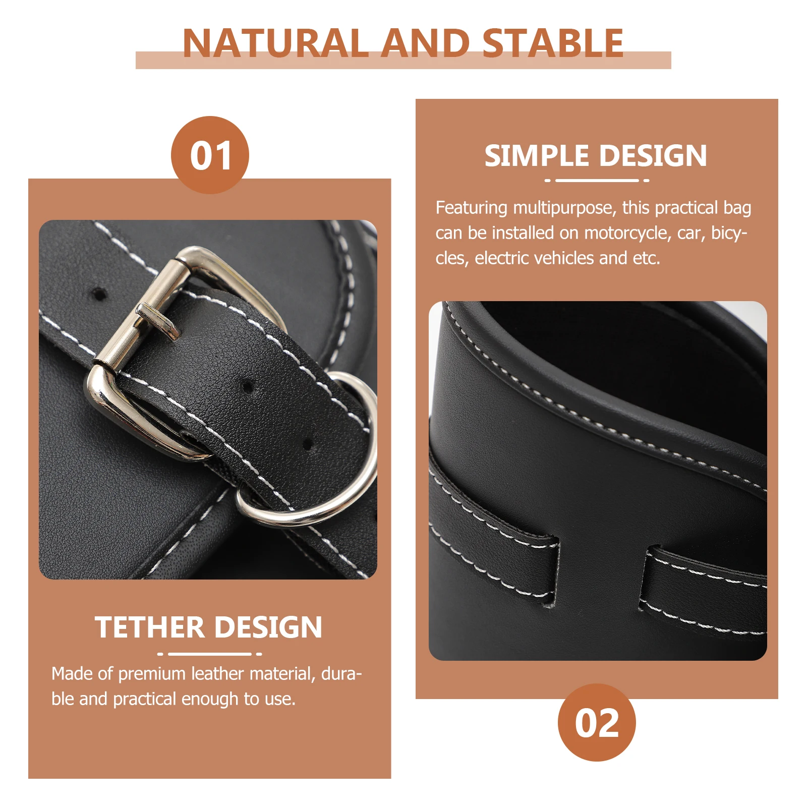 

Premium Motorcycle Waterproof Tool Bag for Car Motorbike Side Pouch Lazyback Bag Electric Bicycle Accessories