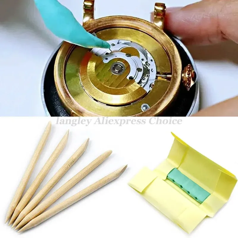 Watch Movement Cleaning Clay Watch Cleaning Rubber Putty Cleaner Wristwatch Decontamination Repair Tool Watchmaker Accessory Hot