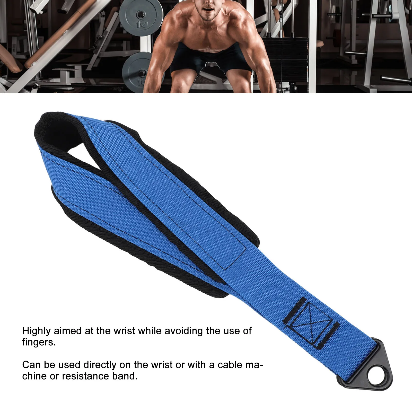 Arm Wrestling Training Strap Oxford Cloth Nylon Forearm Strengthener Strap For Wrist Biceps