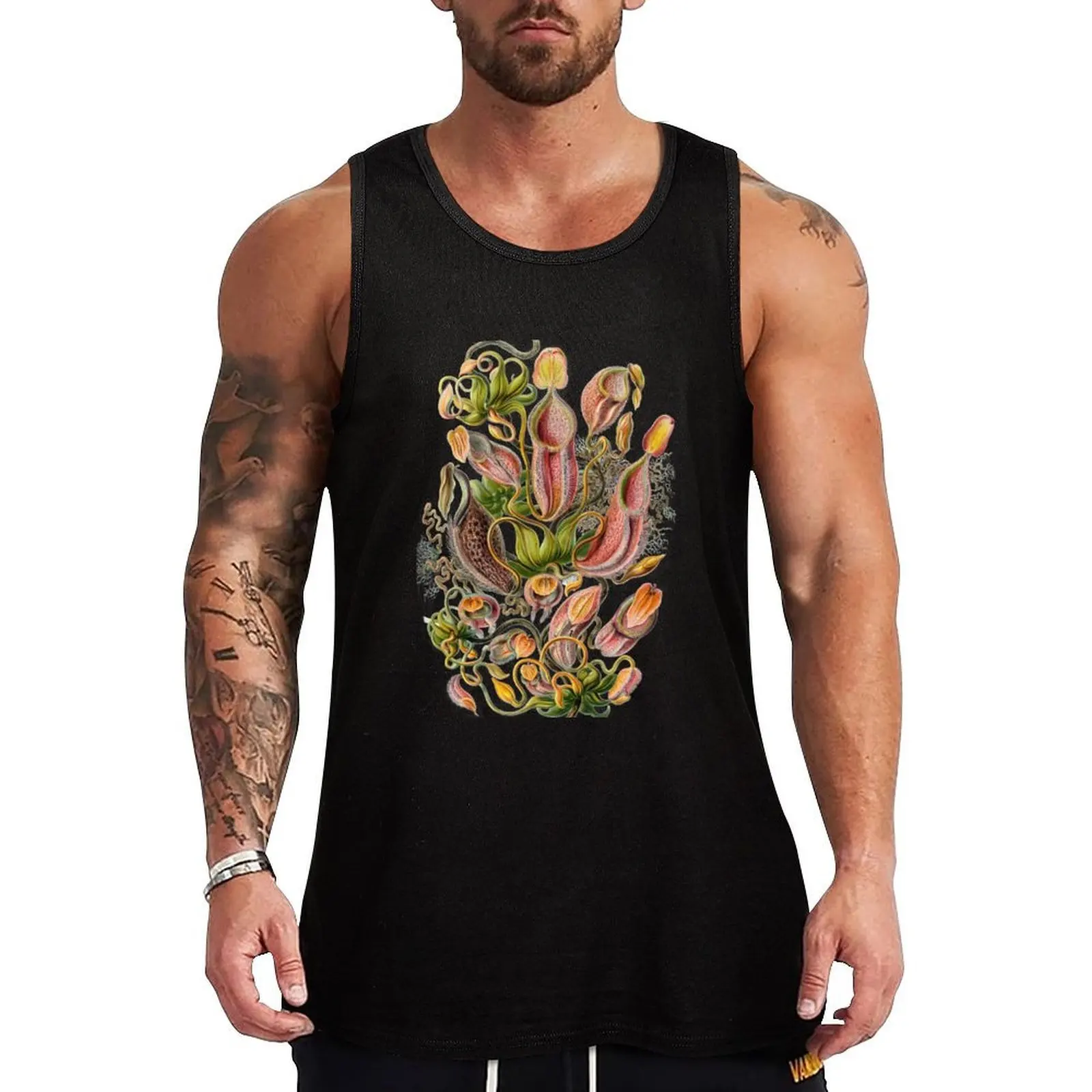 

Haeckel Nepenthaceae Pitcher Plants Tank Top t-shirt for men clothes for men summer Men's tops