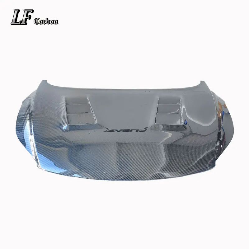 New Carbon Fiber Vented Hood Bonnet for Hyundai Elantra Avante Engine Cover
