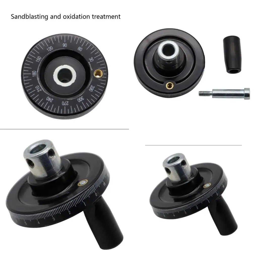 Bakelite Hand Wheel Durable Handwheel Replacement Parts Diameter 10x63mm