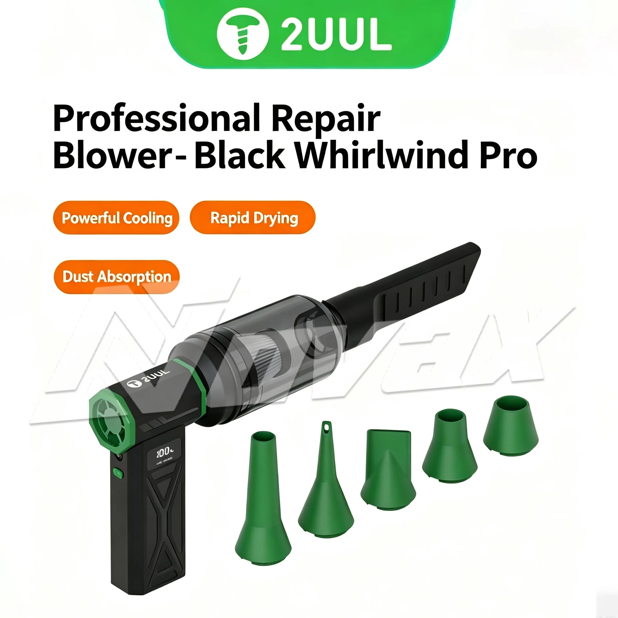 2UUL DA97 Cuul Fan Vac Pro Cooling Cleaning Suction 3 Functions Turbo Fan for Professional Repair Cooling Fan Tools