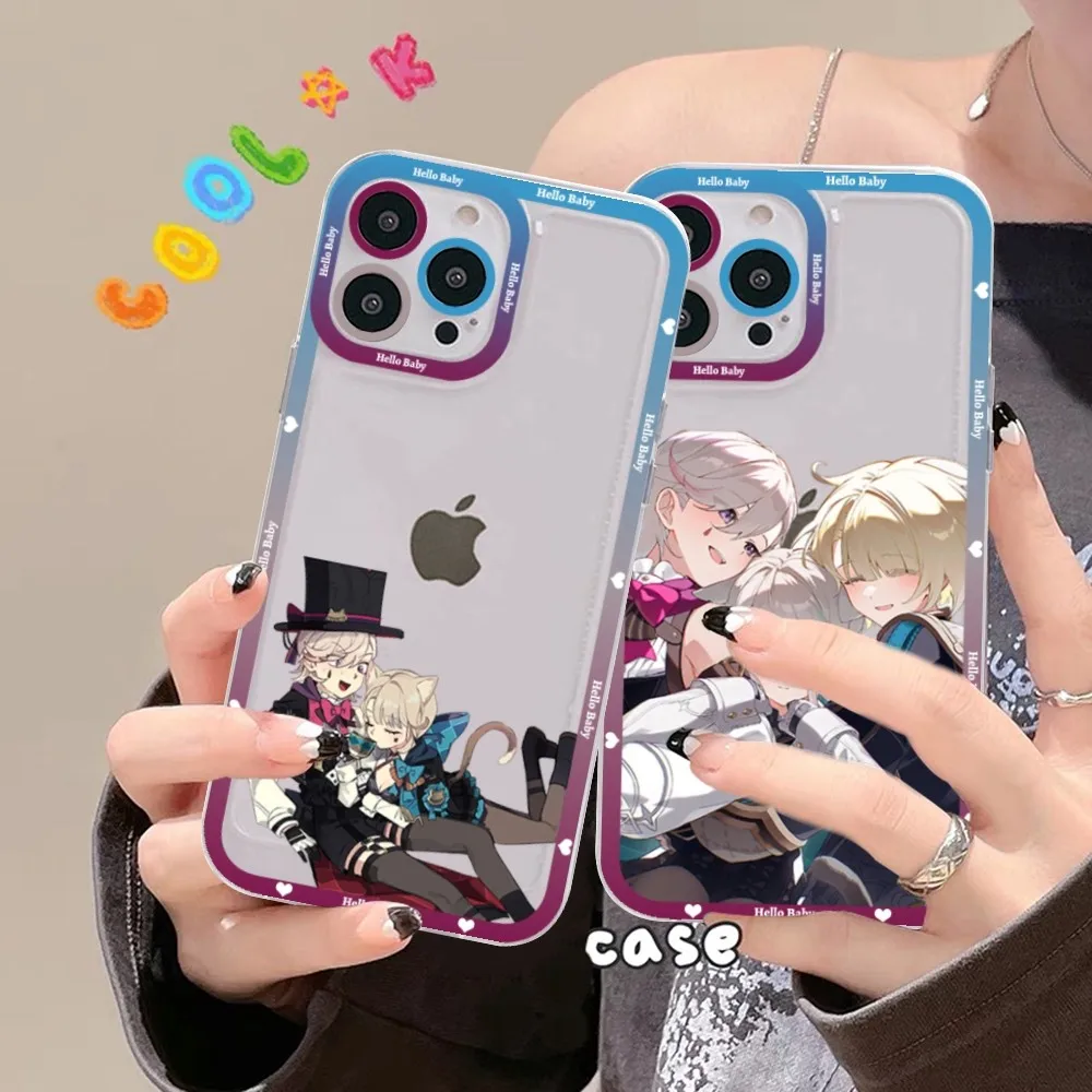 Lyney And Lynette Genshin Impact Phone Case For Samsung A 10 20 30 70 13 21 32 72 22 51 52 53 71 73 32 4g 32 5g Fundas