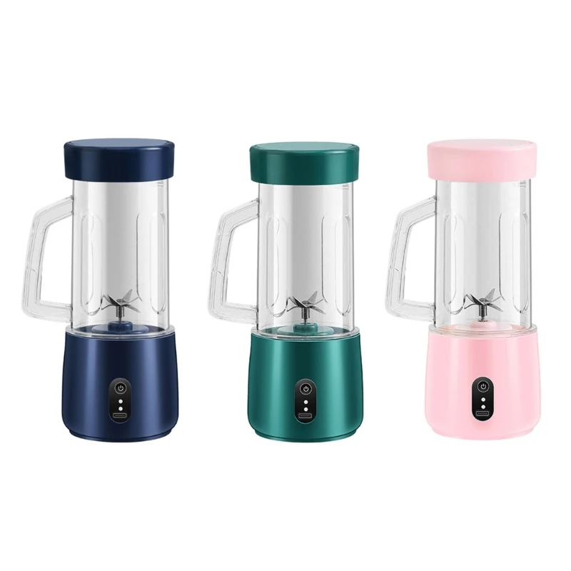 D0AB Portable Blenders Cup Electric USB C Juicer Blenders For Shakes and