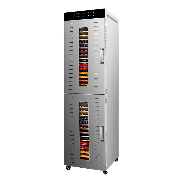 48 Layer 2 Compartments Commercial For Fruits And Vegetable Food Dehydrator Machine
