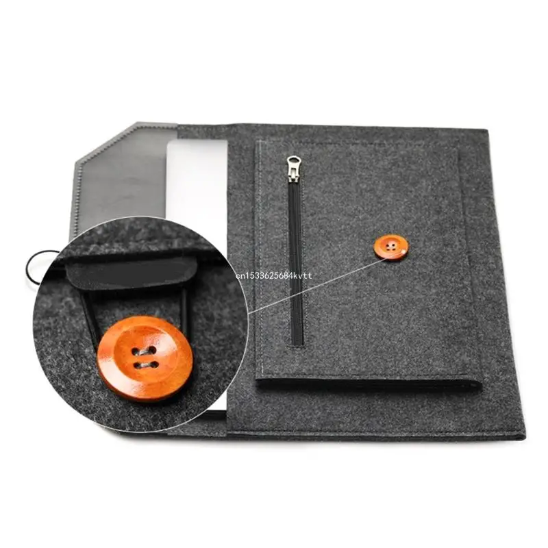 Shock Resistant Felt Laptop Sleeve Bag Case Laptop Sleeve Storage Case Dropship