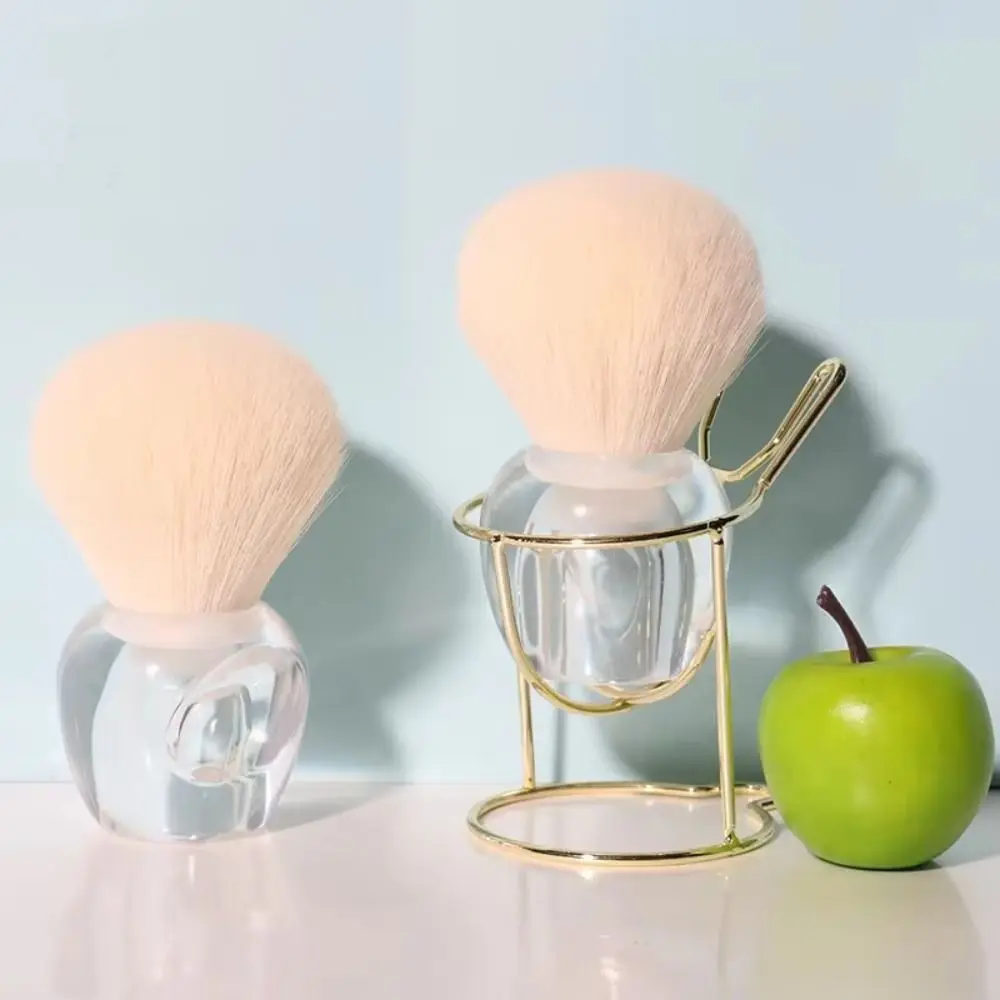 Regali Pennello per fard portatile multifunzione con scanalature Pennelli per strumenti per unghie Strumento per trucco Piccoli pennelli per cipria in polvere