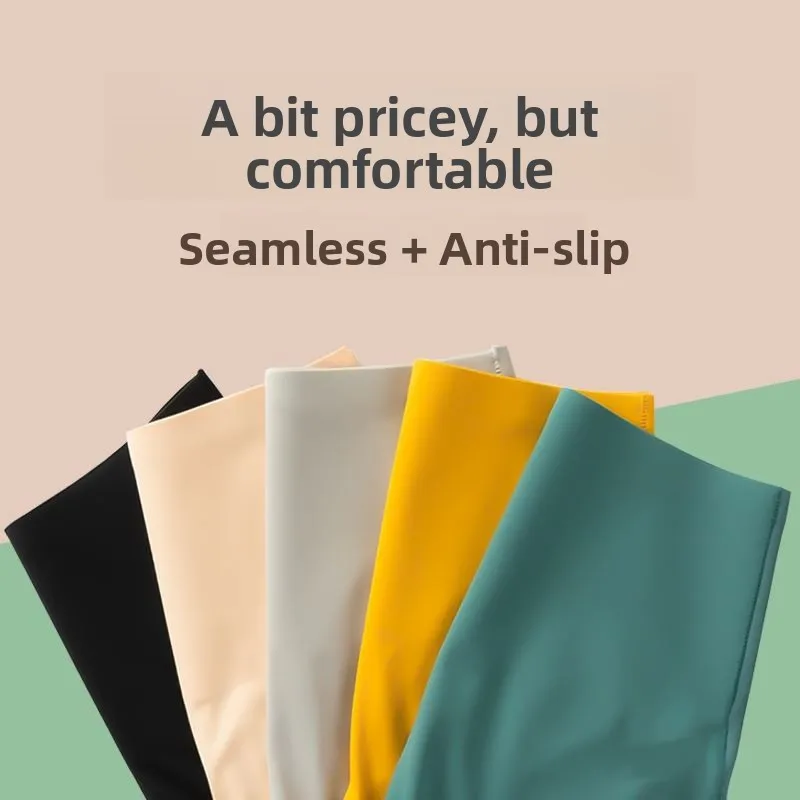 

Новые дышащие трусы-слипы с высокой талией и плоским кроем, удобное нижнее белье для женщин