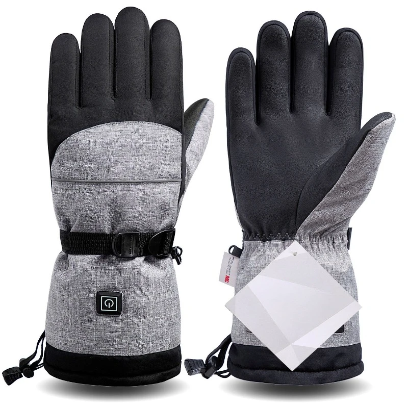 

Waterproof Wholesale Adjustable Three-speed Temperature Control Battery Include Heating Gloves for Winter Out