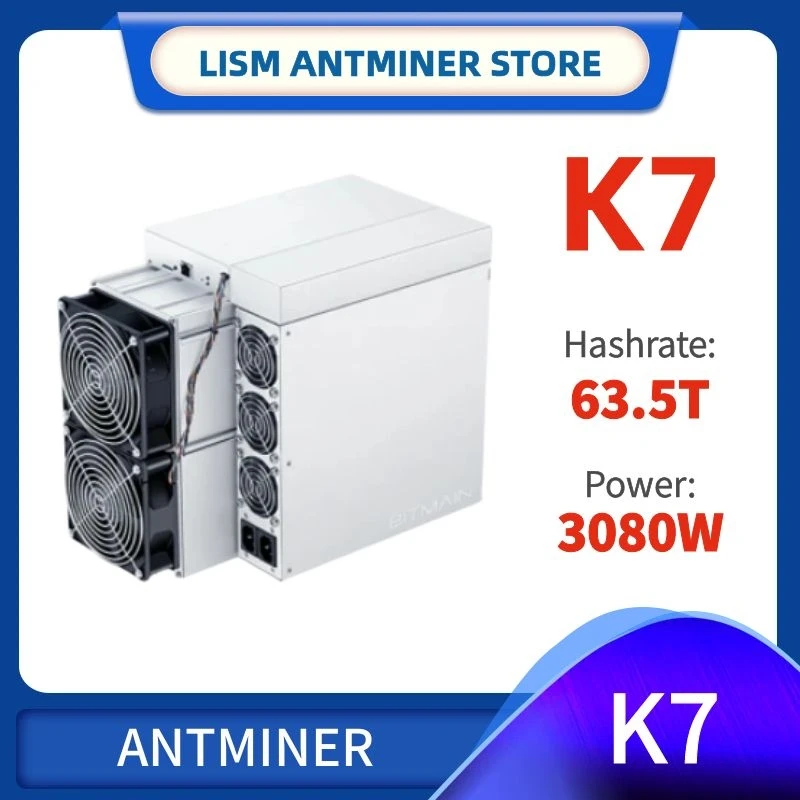 Bitmain k7 antminer ckb mineiro 63.5t com 3080w eaglesong mineração ferragem crypto mineiro nervos rede ckb mineiro antminer k7 mineiro
