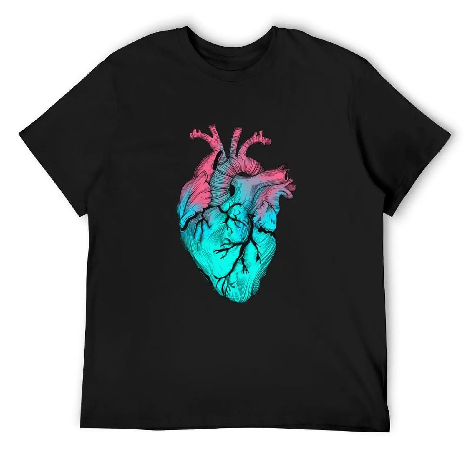 Anatomical Ice Lolly Heart T-Shirt blacks sublime Short sleeve tee t shirts men