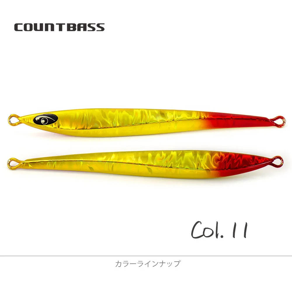 Count bass 150g 5,3 Unzen vertikale Jigging köder mit leuchtenden Augen, Metall fischen Salzwasser Long Fall Deep Fast Köder – Detail 11