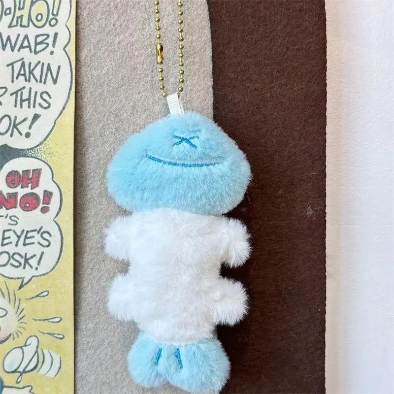 1/2 PCS Funny Fish Bone Plush Doll Stuffed Toys Keychain Bag Pendants Creative Backpack Hanging Ornaments Kids Gift Cute Cartoon