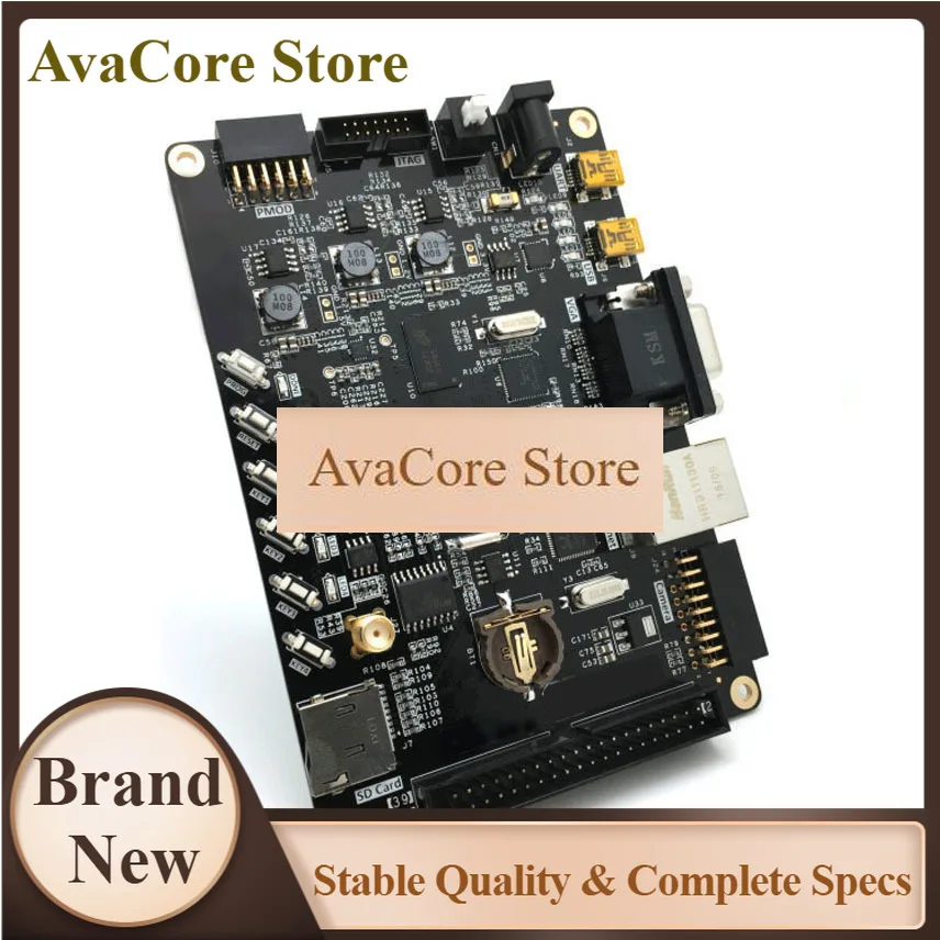 AvaCoreStudy PCB Kit FPGA Development Demo Board Spartan6 XC6SLX16 With DDR3 VGA USB2.0 Gigabit-Ethernet UART SD-Card USB-Progra