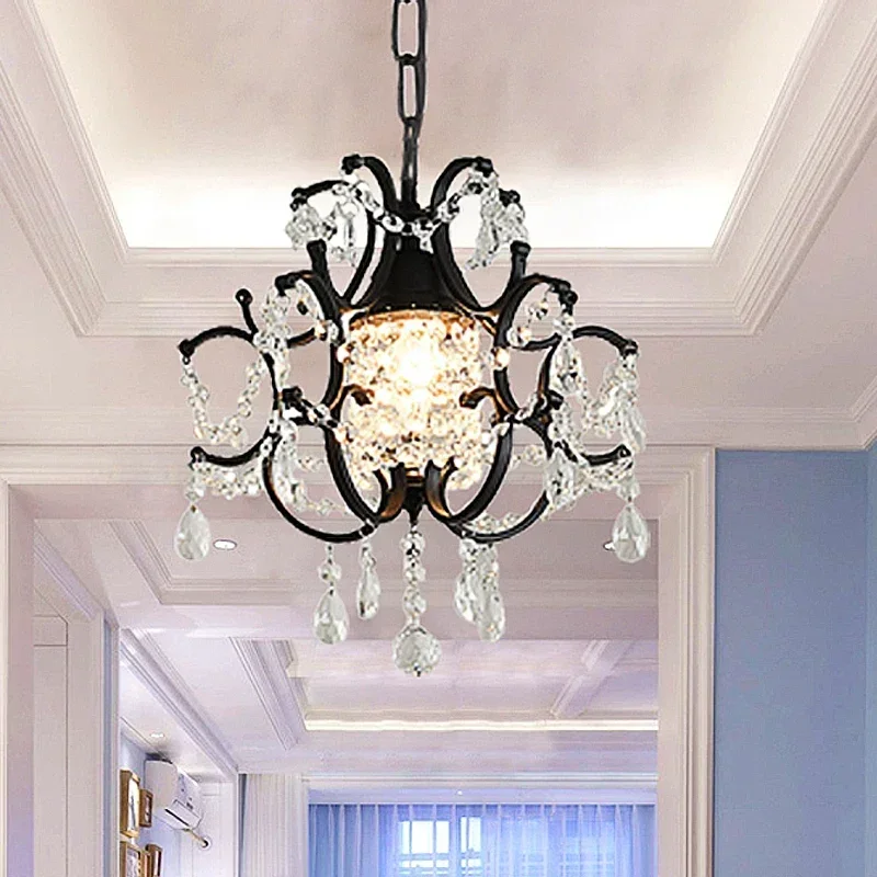 Modern Crystal Chandelier Lustre Cristal Loft Chandeliers Candelabros De  Lampara  Colgante Bedroom Fixture Light