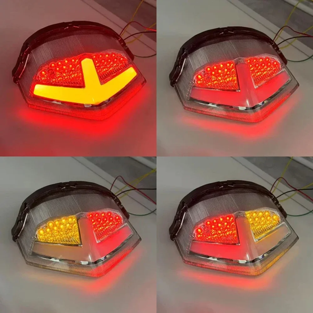 Fit for Honda CBR1000RR SP CBR 1000RR Fireblade 2017-2025 Motorcycle LED Taillight Rear Brake Turn Signal Integrated Tail Light 6