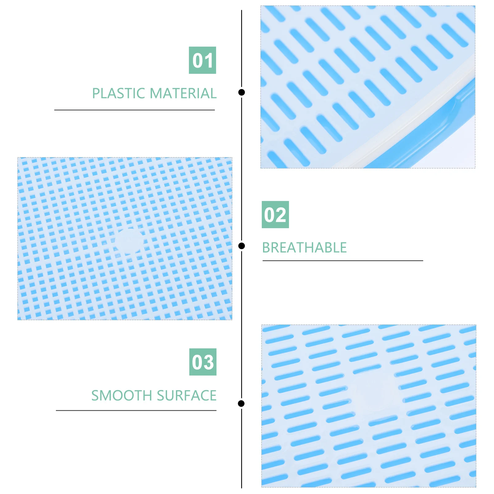 

1Set Plant Germination Tray Bean Sprout Grower Wheatgrass Storage Trays Practical Reusable Safe Durable Suitable Various Seeds