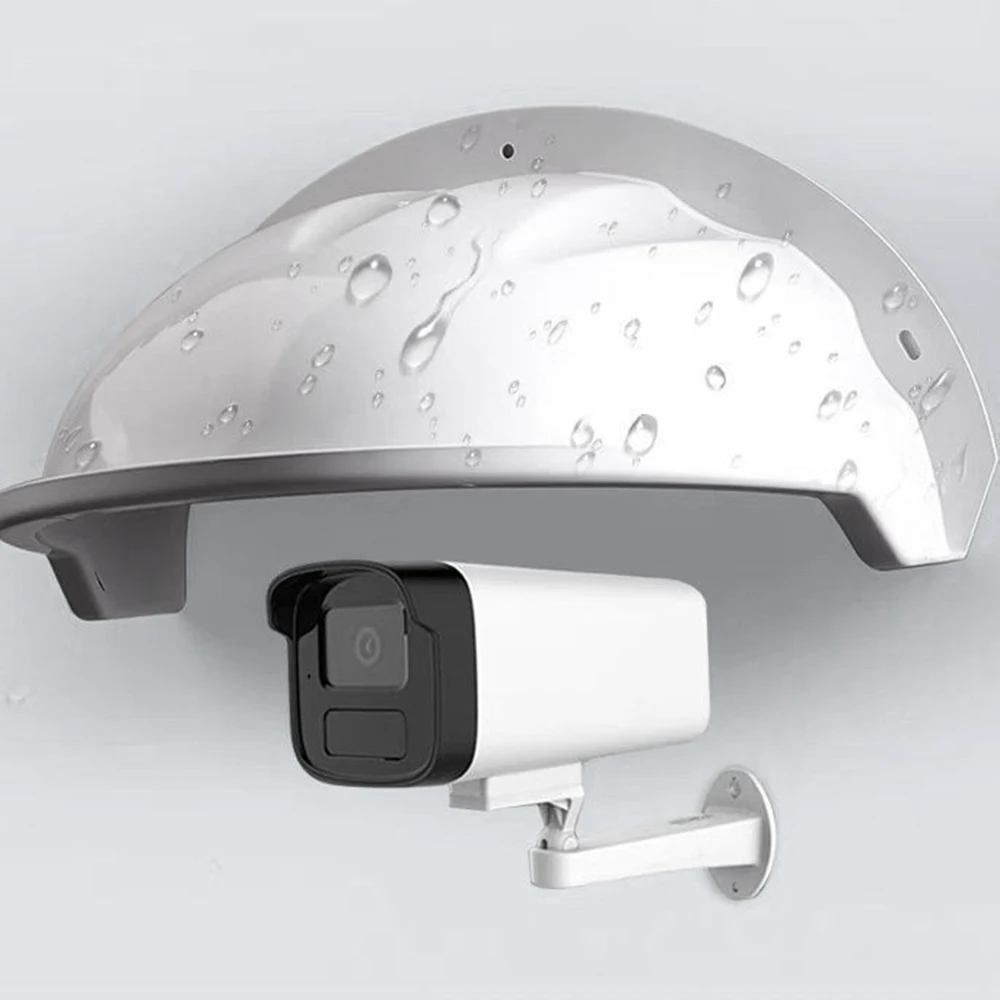 Coperture protettive universali Scudo da parete Copertura impermeabile antipioggia Torretta Telecamere dome Scatola di protezione Protezione telecamera di sicurezza