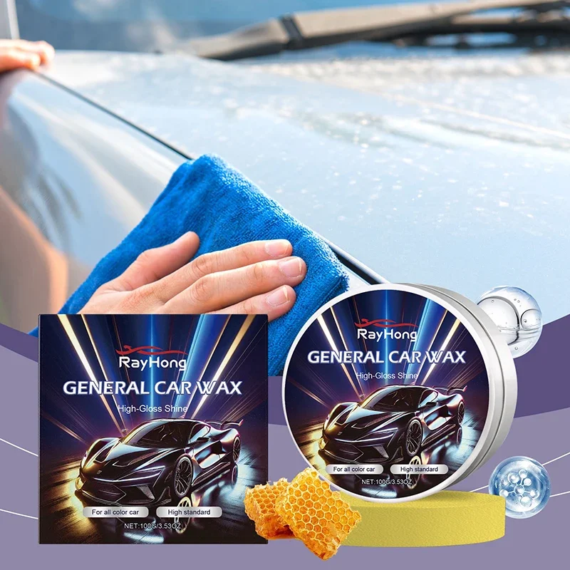 Car paint maintenance cream, car paint scratch care, polishing and waxing cream repair tool