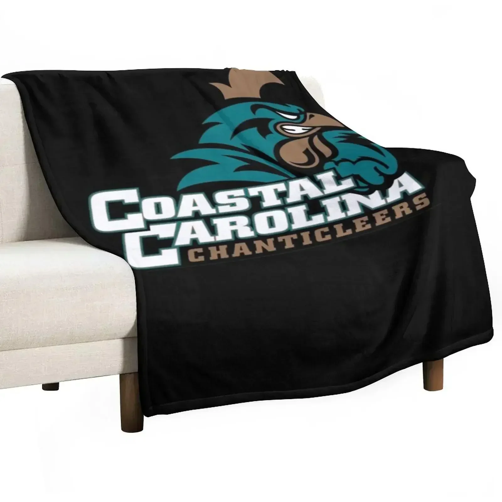 Coastal carolina chanticleers Throw Blanket Bed linens Kid'S Furrys Soft Plaid Blankets