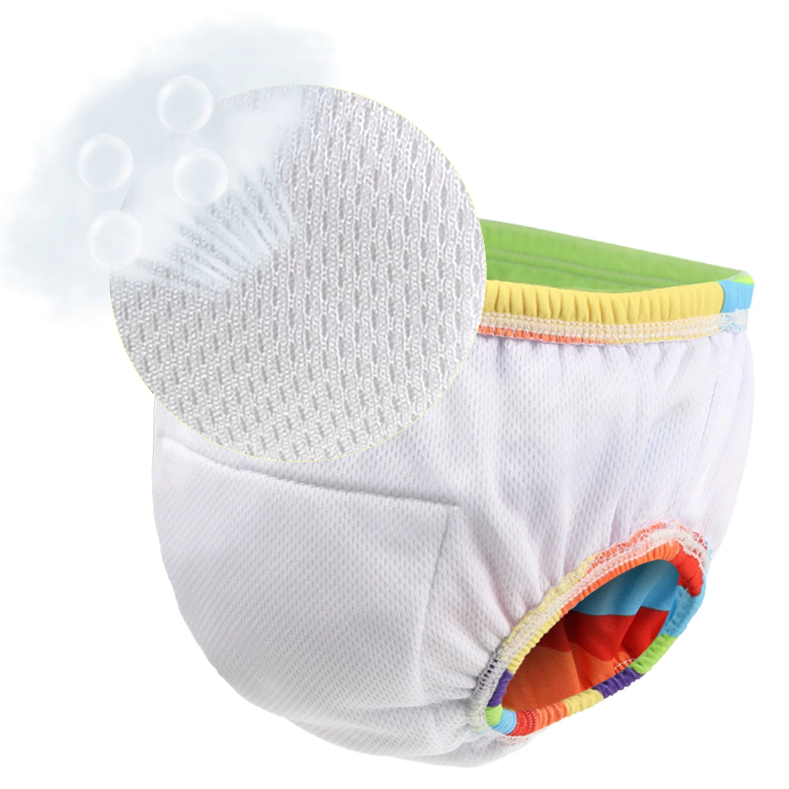 Reusable Swim Diapers for Toddler Boys Girls, Washable Baby Swim Pants Waterproof Leakproof, Potty Training Beach Pool Pants