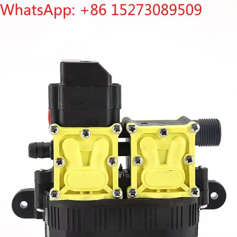 Electric agricultural sprayer high pressure double pump dual core power intelligent double pump