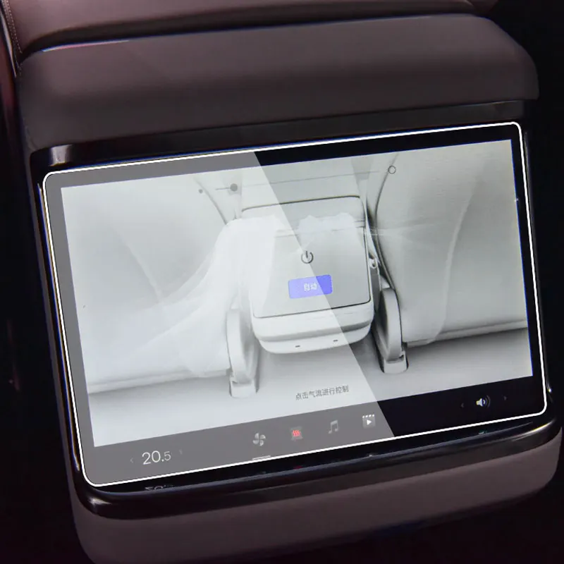 Proteggi schermo in vetro temperato per Tesla Model S Model X 2022 2023 protezione HD Touchscreen posteriore da 8 pollici