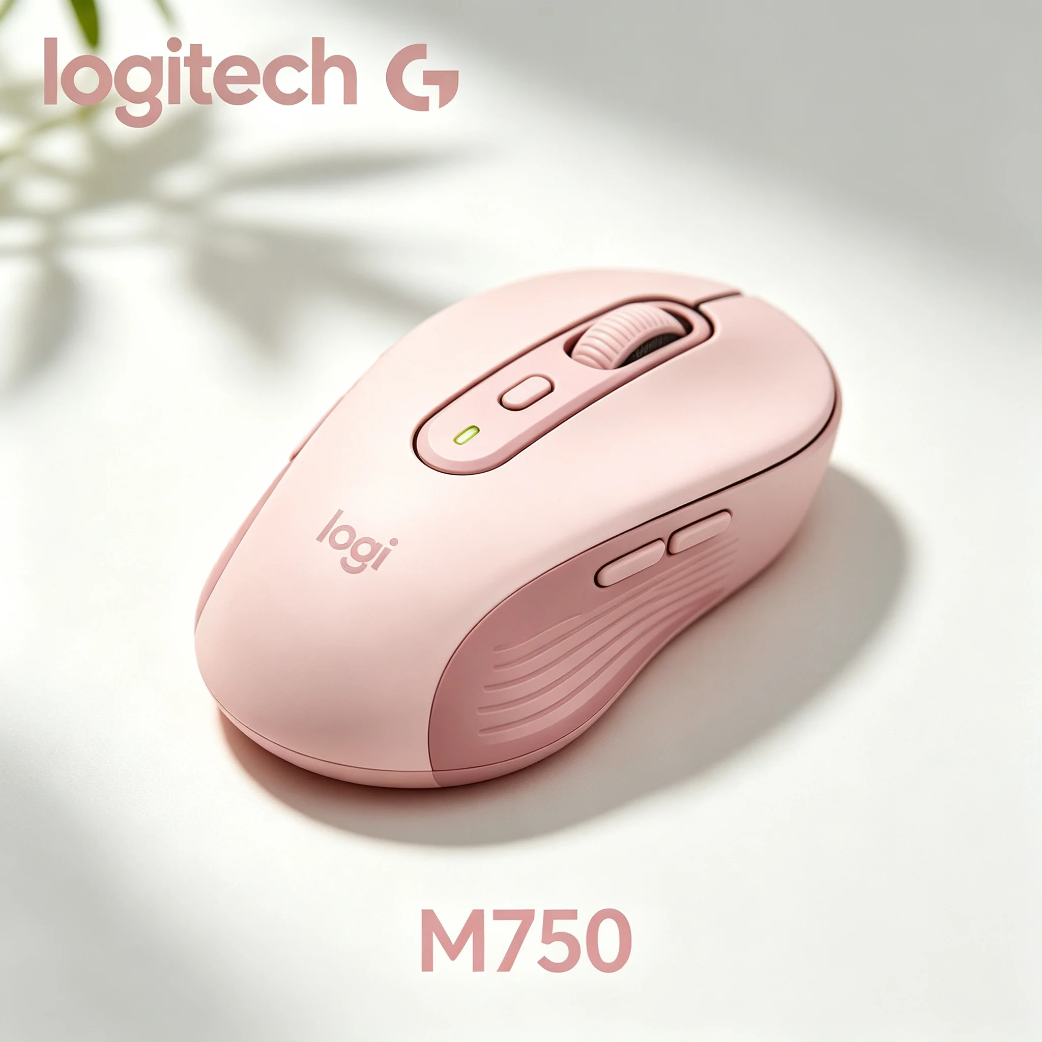 Logitech M750 Office Desktop Mouse Stable Sensor Tracking Comfort Mice For Laptop Light Gaming Windows MacOS