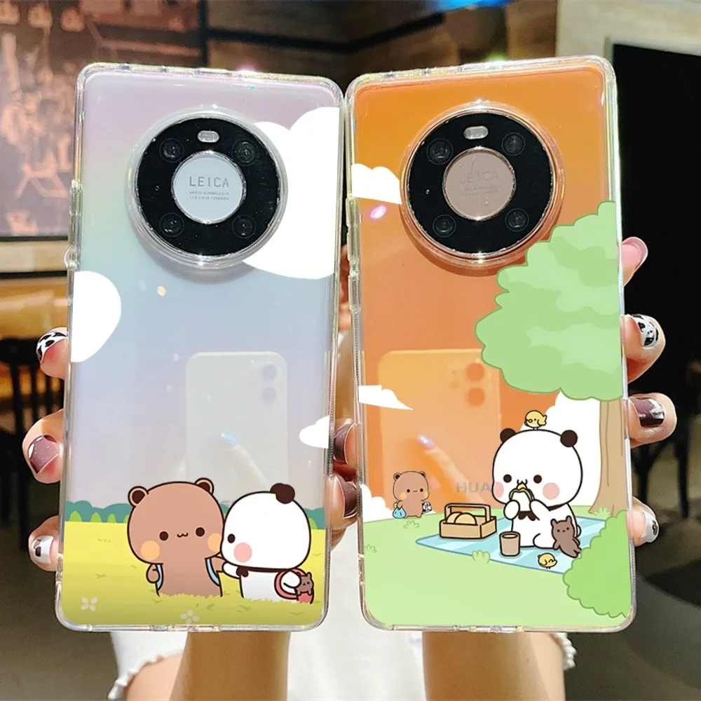 M-Milk Bear Cute Cartoon Mousepad for Samsung S10 20 22 23 A10 40 for Xiaomi10 Note10 for Huawei P50 20 Honor60 70