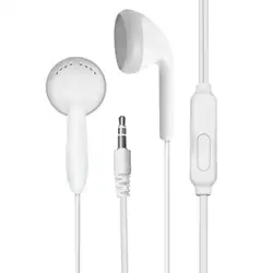 3.5mm In-ear Earphones For Samsung Galaxy Wired Headset With Mic Jack Headphone For Smart Cell Phones Adjustable Volume