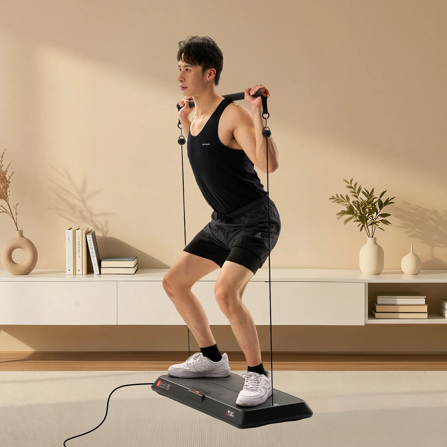 All-in-One Smart Home Gym Smith Machine ABS Material Bodybuilding Fitness Equipment