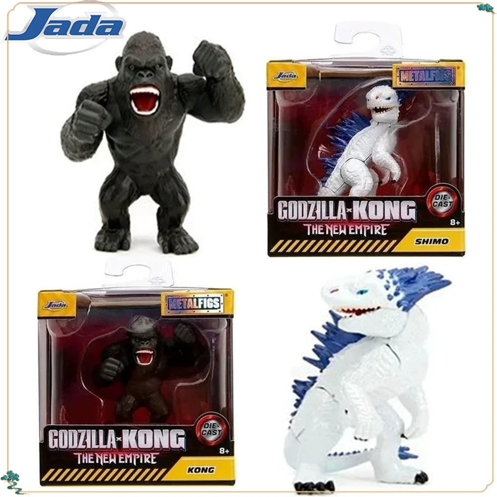 

Genuine JADA Godzilla Vs Kong Action Figures Popular Movie Characters Exquisite Cool Soft Joint Movable Doll Boys Christmas Gift
