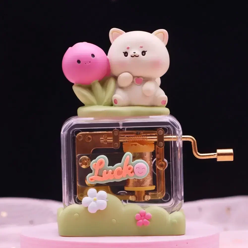 Sanrio Kuromi My Melody Anime Kawaii Music Box Cute Decoration My Melody Cinnamoroll Świąteczne prezenty urodzinowe Zabawki dla dzieci