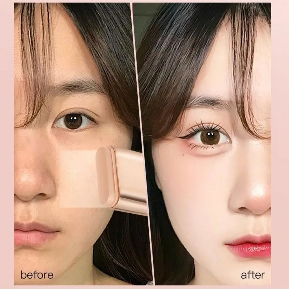 Bâton de fond de teint à Double extrémité, couverture complète, correcteur, longue durée, lumière impeccable, maquillage