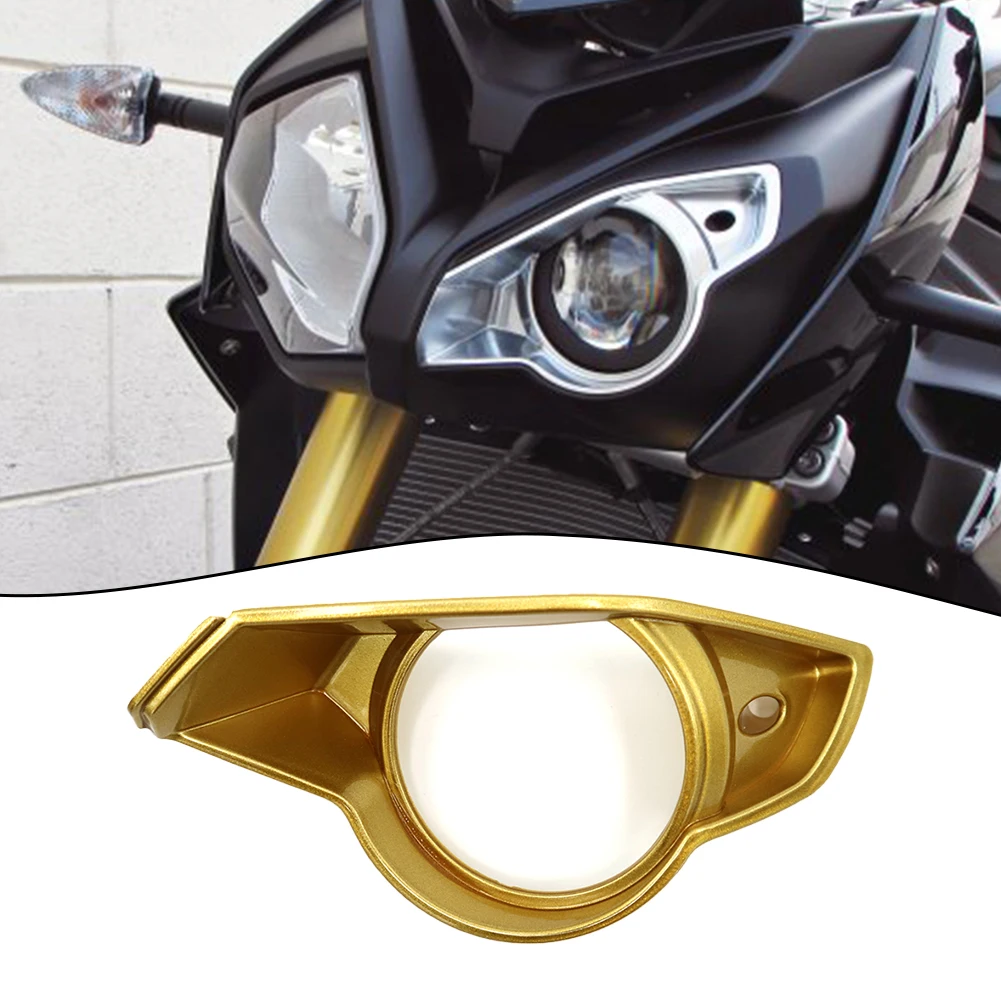

ABS Frame Cover Front Left Headlight Surround Direct Replacement Easy Installation For BMW S1000R Front Left Location
