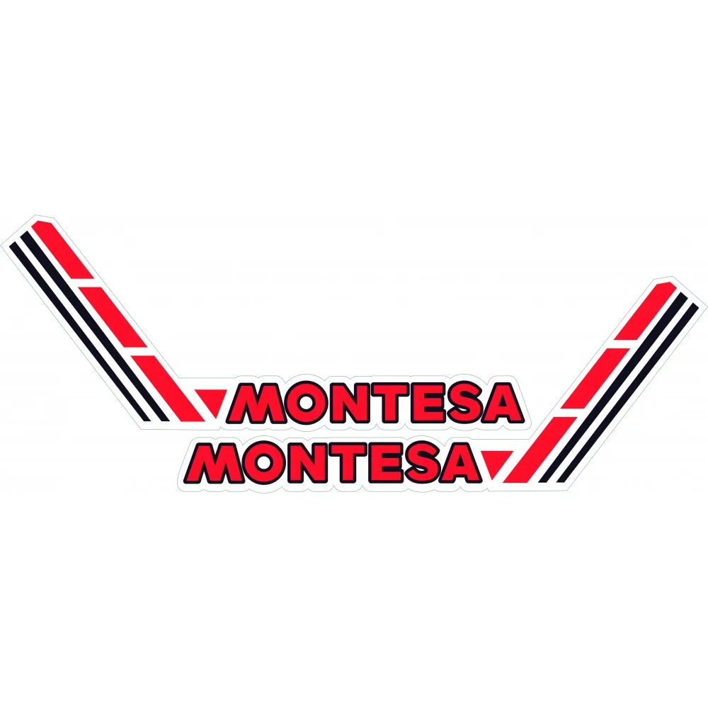 MONTESA Classic Motorcycle compatible stickers  Side Tank