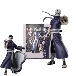 SHF Naruto Uchiha Obito Mainan Model Figur Aksi Artikulasi 8 angka obito penjualan terbaik - №