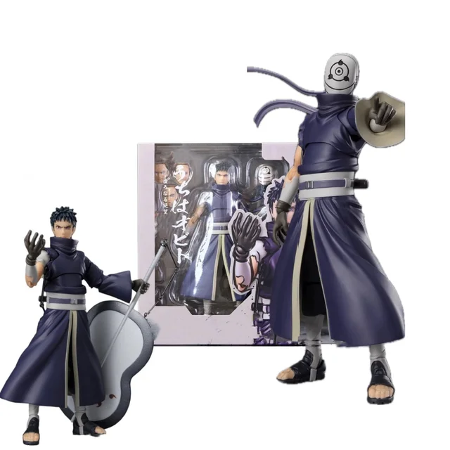 SHF Naruto Uchiha Obito Articulated Action Figure Model Toys 2
