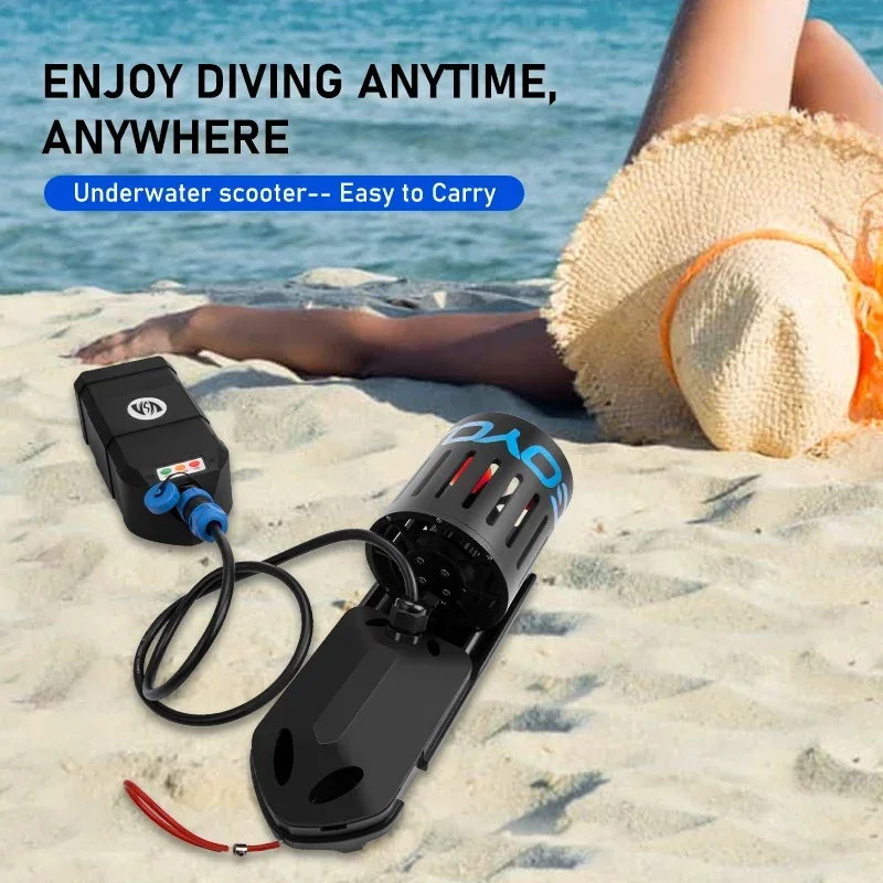 

Updated 1Pair 118WH Arm Underwater Scooter Diving Equipment Sea Swimming And Snorkeling Propulsion Booster